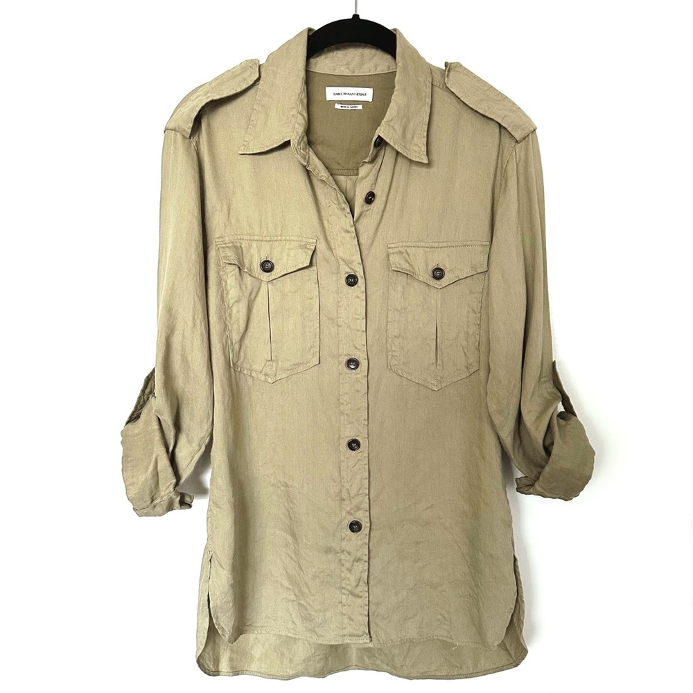 ISABEL MARANT ETOILE BUTTON DOWN SHIRT